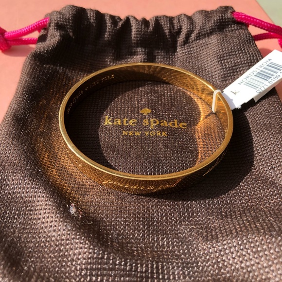 Kate Spade New York Best Friend Gold Bangle - Picture 4 of 4